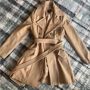 Express Tan Trench Coat for Women